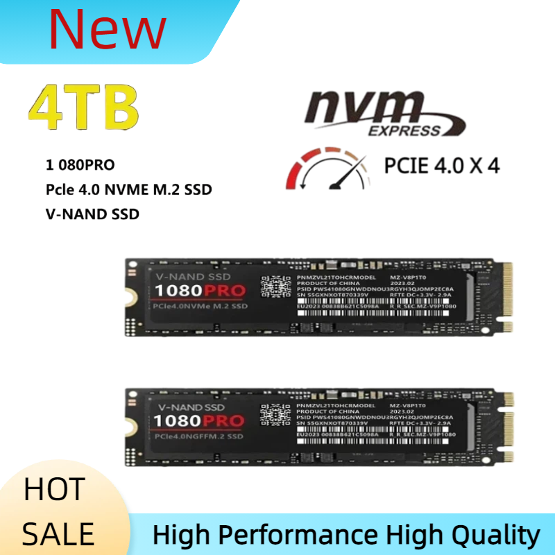 M.2 Nvme 4Tb Pcie 4.0 Ssd - New Original 1080Pro 512GB‑4TB NVMe PCIe