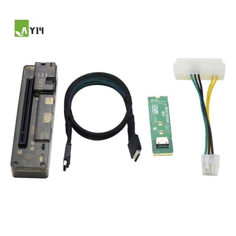 External Gpu Dock Pcie 4.0 Oculink - AY14 -M.2 MKEY To OCULINK Adapter