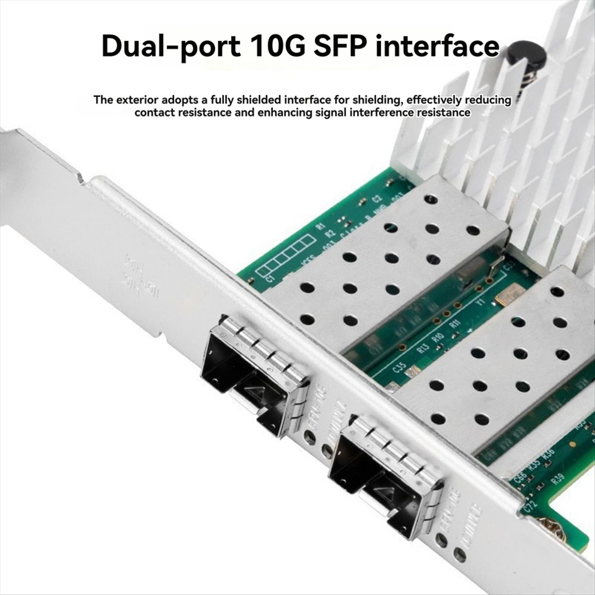 10Gb Sfp+ Pcie Network Card Dual Port - Stable- X520-DA1 10Gb SFP+ Dual Port
