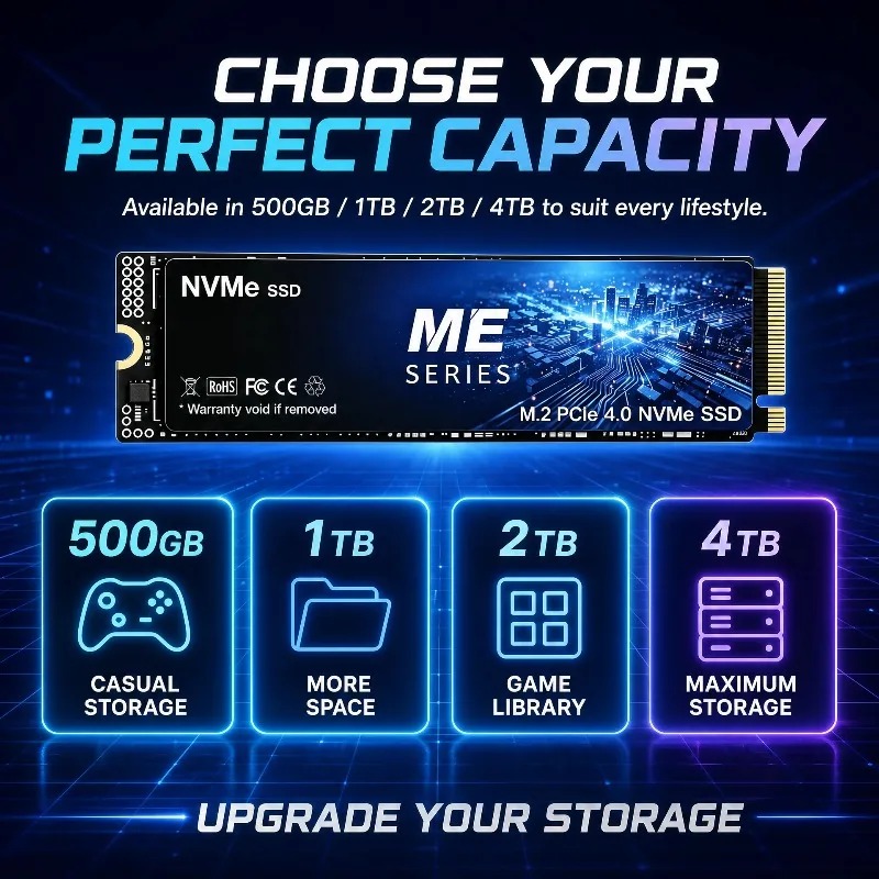 New ME SERIES NVMe PCIe 4.0 M. - M.2 Nvme 4Tb Pcie 4.0 Ssd 评论和价格