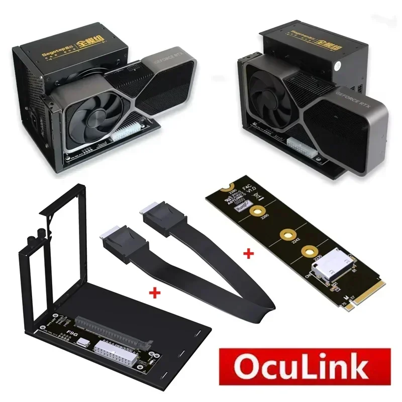F9G 64Gbps OcuLink to PCIE 4.0 - External Gpu Dock Pcie 4.0 Oculink 评论和价格