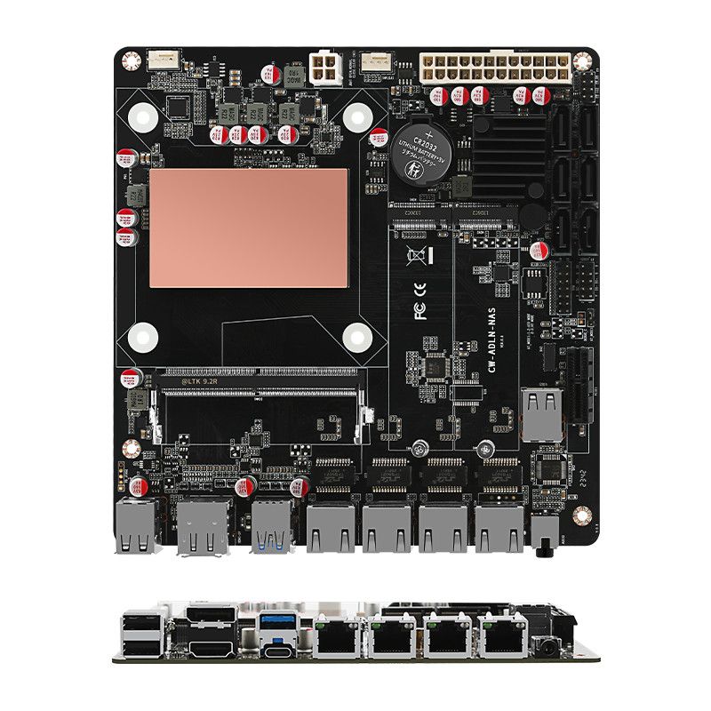 Low Power N100/N305/N150 NAS M - Nas Motherboard N100 6 Sata 评论和价格