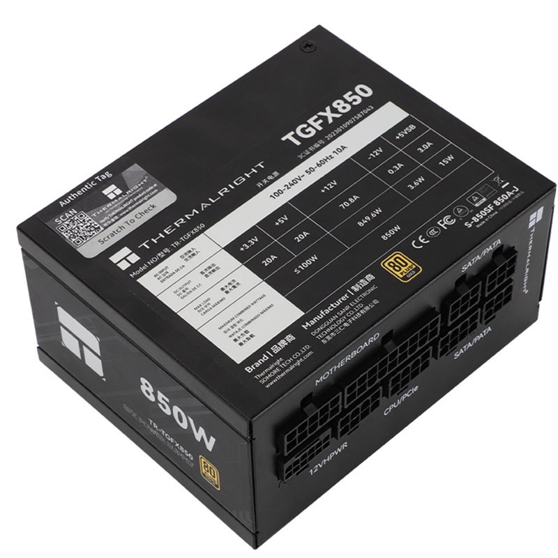 Thermalright TR-TGFX850 SFX Go - Sfx Power Supply 850W Gold 评论和价格