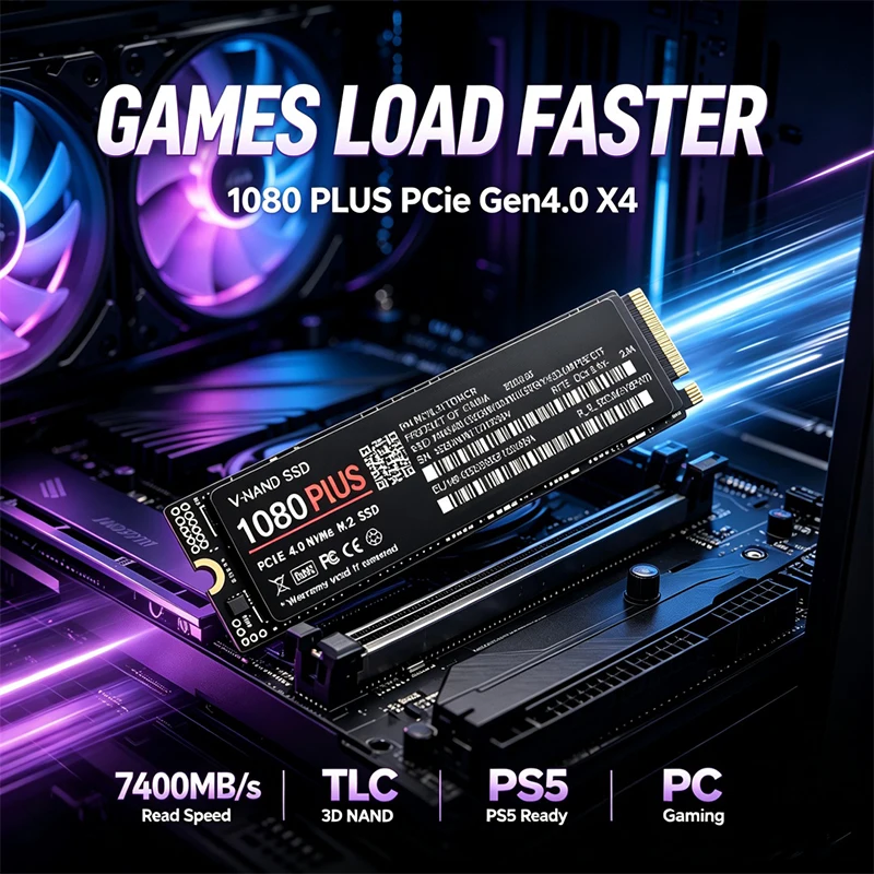 Gaming M.2 NVMe SSD 1080 PLUS  - M.2 Nvme 4Tb Pcie 4.0 Ssd 评论和价格
