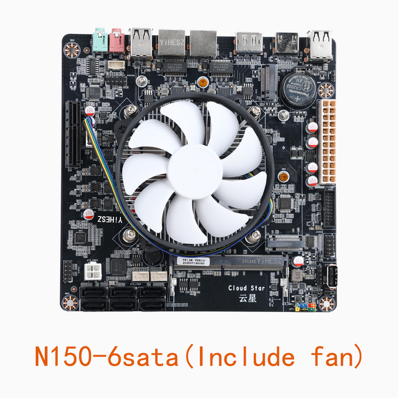 N100/N150 NAS DDR4 Motherboard - Nas Motherboard N100 6 Sata 评论和价格