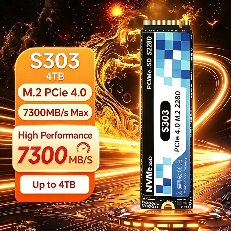 2026 New Original S303 M.2 SSD - M.2 Nvme 4Tb Pcie 4.0 Ssd 评论和价格