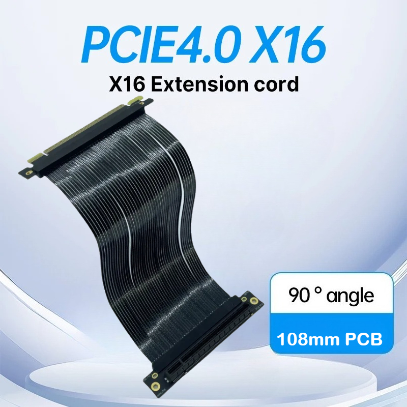PCI-E 4.0 X16 Graphics Card Sh - Pcie 4.0 X16 Riser Cable 90 Degree 评论和价格