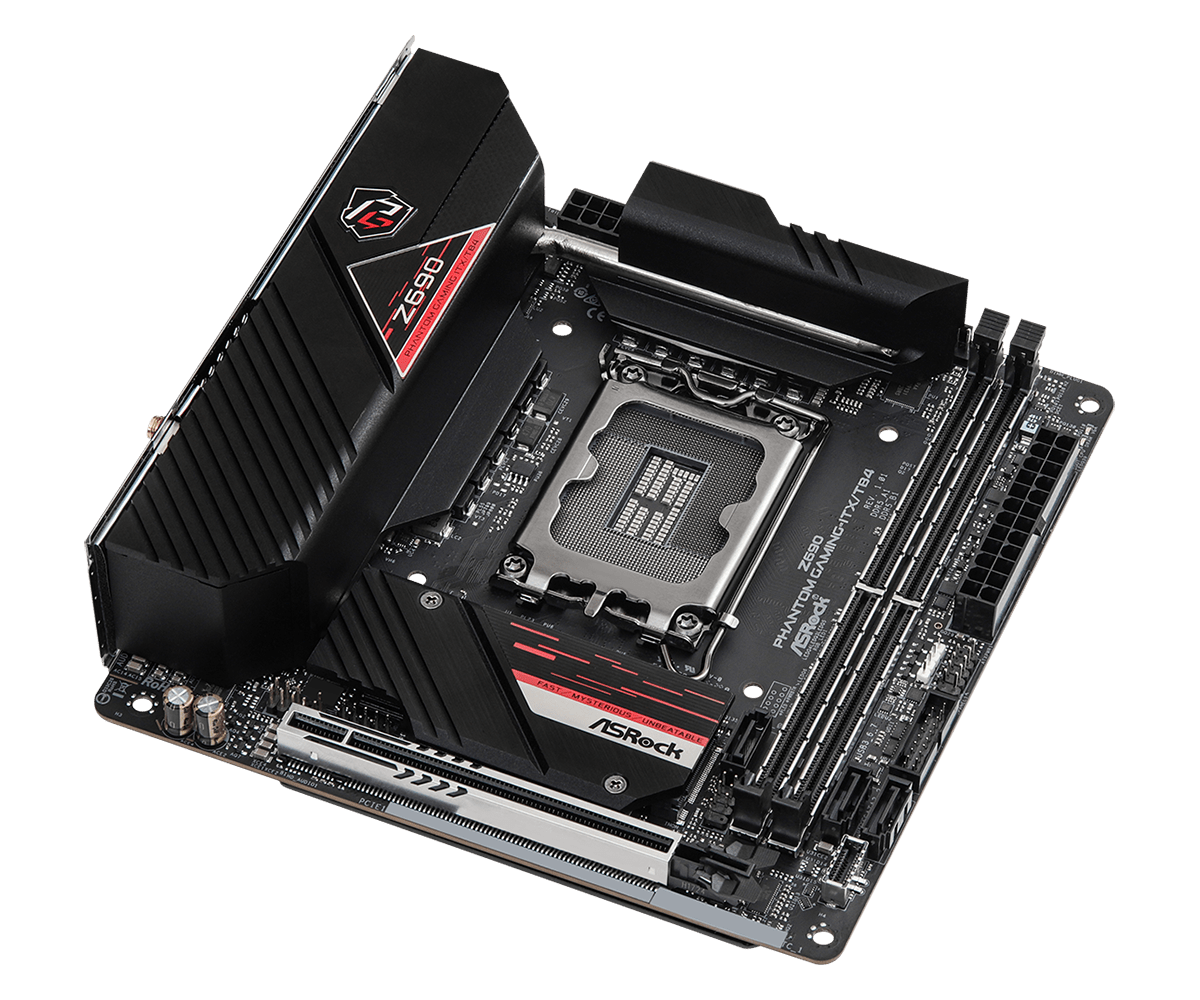 Z690 Mini-ITX ASROCK Z690 PHAN - Lga 1700 Ddr5 Itx Motherboard 评论和价格