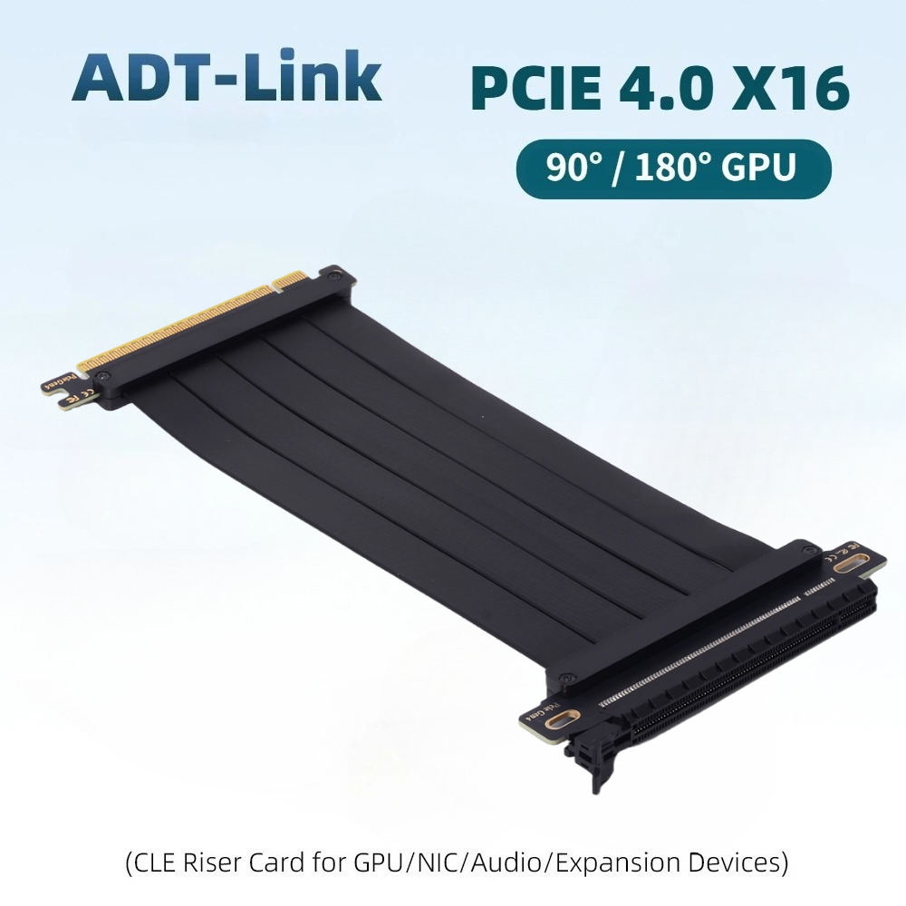 Ultra PCIe 4.0 Universal Riser - Pcie 4.0 X16 Riser Cable 90 Degree 评论和价格