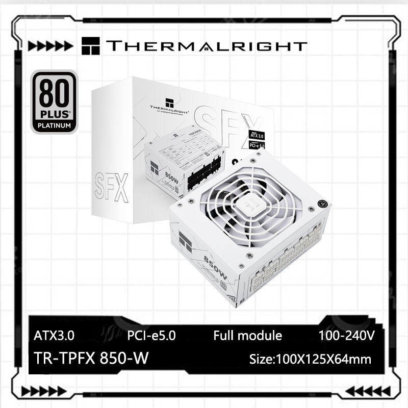 Thermalright TR-TPFX850 White  - Sfx Power Supply 850W Gold 评论和价格