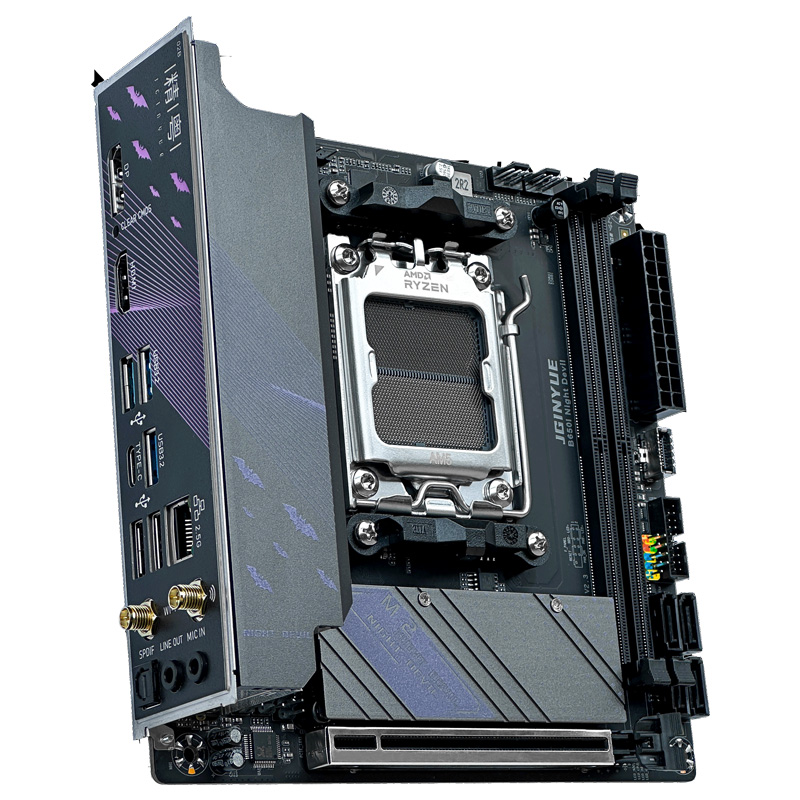 JGINYUE B650I Night Devil WiFi - B650 Itx Motherboard Wifi 评论和价格