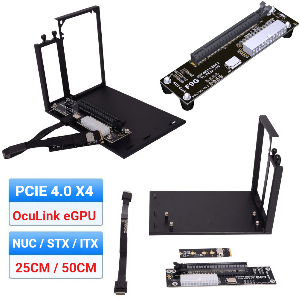 F9G-BK7 EGPU Oculink GPU Dock  - External Gpu Dock Pcie 4.0 Oculink 评论和价格