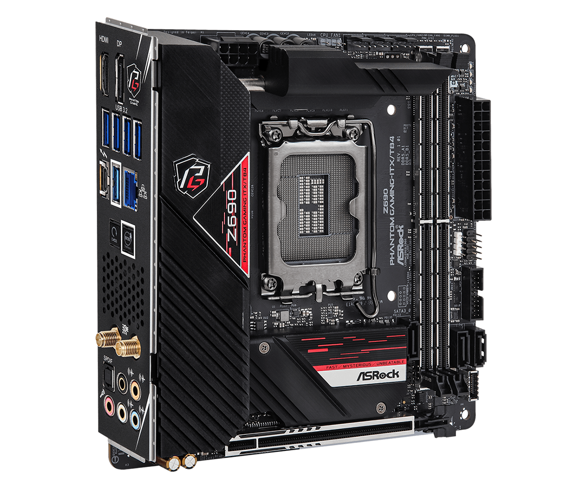 ASROCK Z690 Phantom Gaming-ITX - Lga 1700 Ddr5 Itx Motherboard 评论和价格
