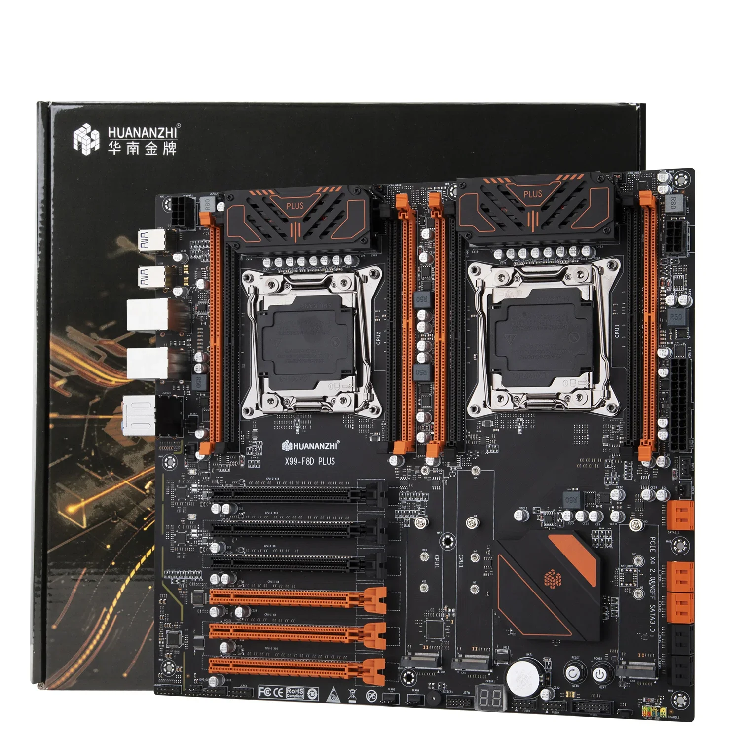 X99 F8D PLUS Dual Motherboard  - X99 Dual Cpu Motherboard Combo 评论和价格
