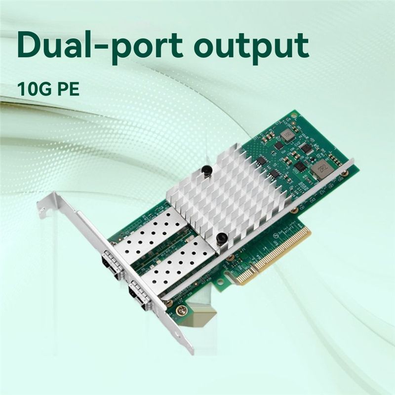 Efficient X520-DA1 Dual Port 1 - 10Gb Sfp+ Pcie Network Card Dual Port 评论和价格