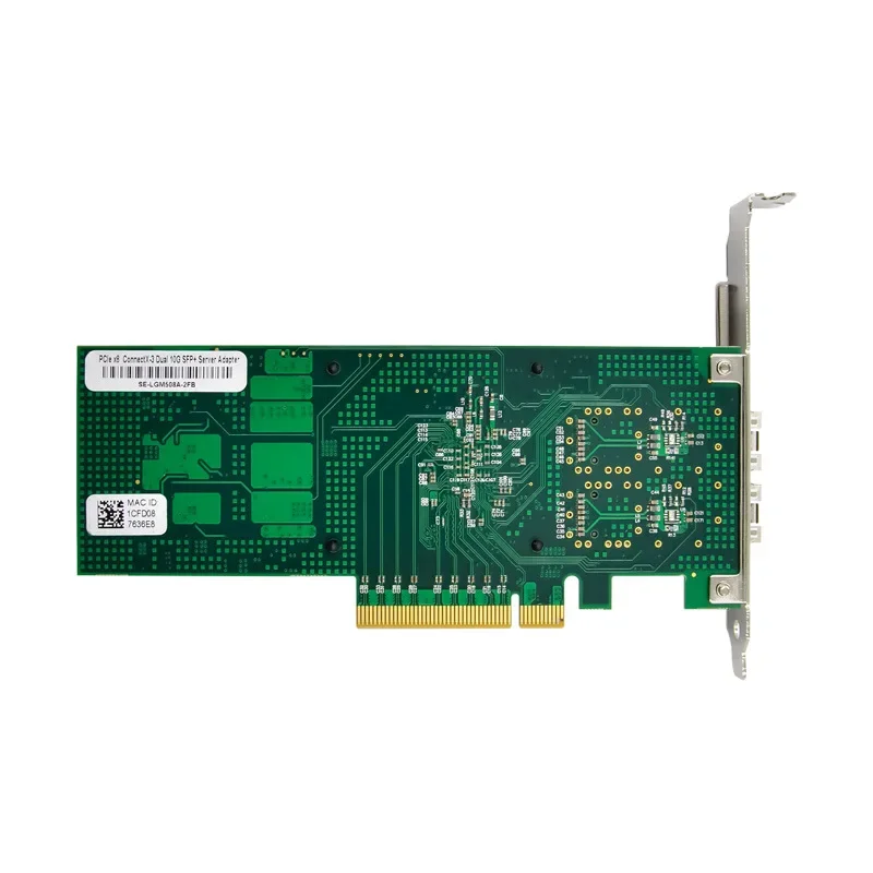 PCI-E X8 Dual-Port 10G SFP Ser - 10Gb Sfp+ Pcie Network Card Dual Port 评论和价格