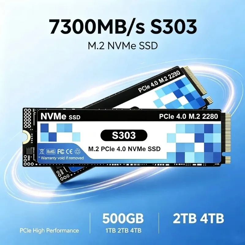 S303 PCIe 4.0 M.2 NVMe SSD 500 - M.2 Nvme 4Tb Pcie 4.0 Ssd 评论和价格