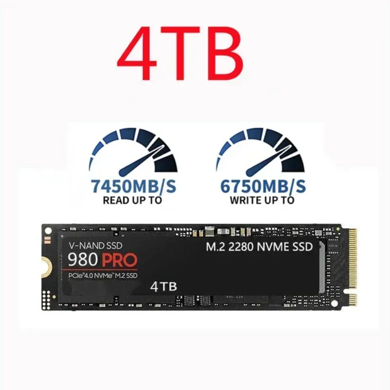Brand New  980 Pro SSD 1TB 2TB - M.2 Nvme 4Tb Pcie 4.0 Ssd 评论和价格